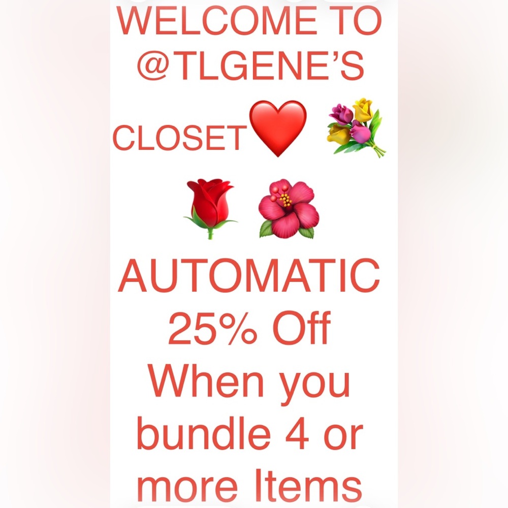 SO HAPPY YOU ARE HERE WITH ME, PLEASE 🙏 BUNDLE & SAVE ❤️❤️❤️❤️🌹